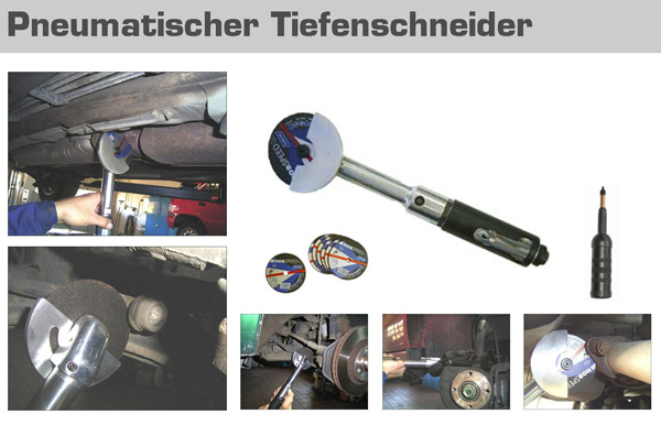Tecnicoil AG - Intelligente Werkstattausrüstung - Tiefenschneider - Spezialtrennscheiben
